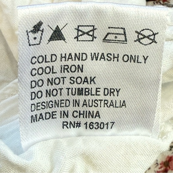 Princess Polly The Marko Romper Red Multi Size 6 - Picture 11 of 14